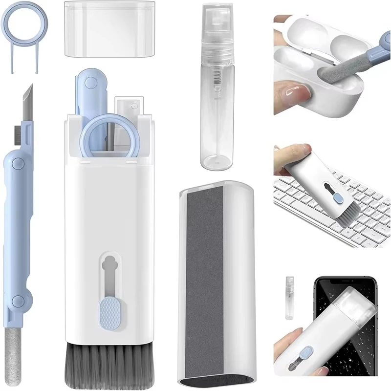 Screen Cleaning Kit - Kit Pembersih Multifungsi Sikat Pembersih Keyboard