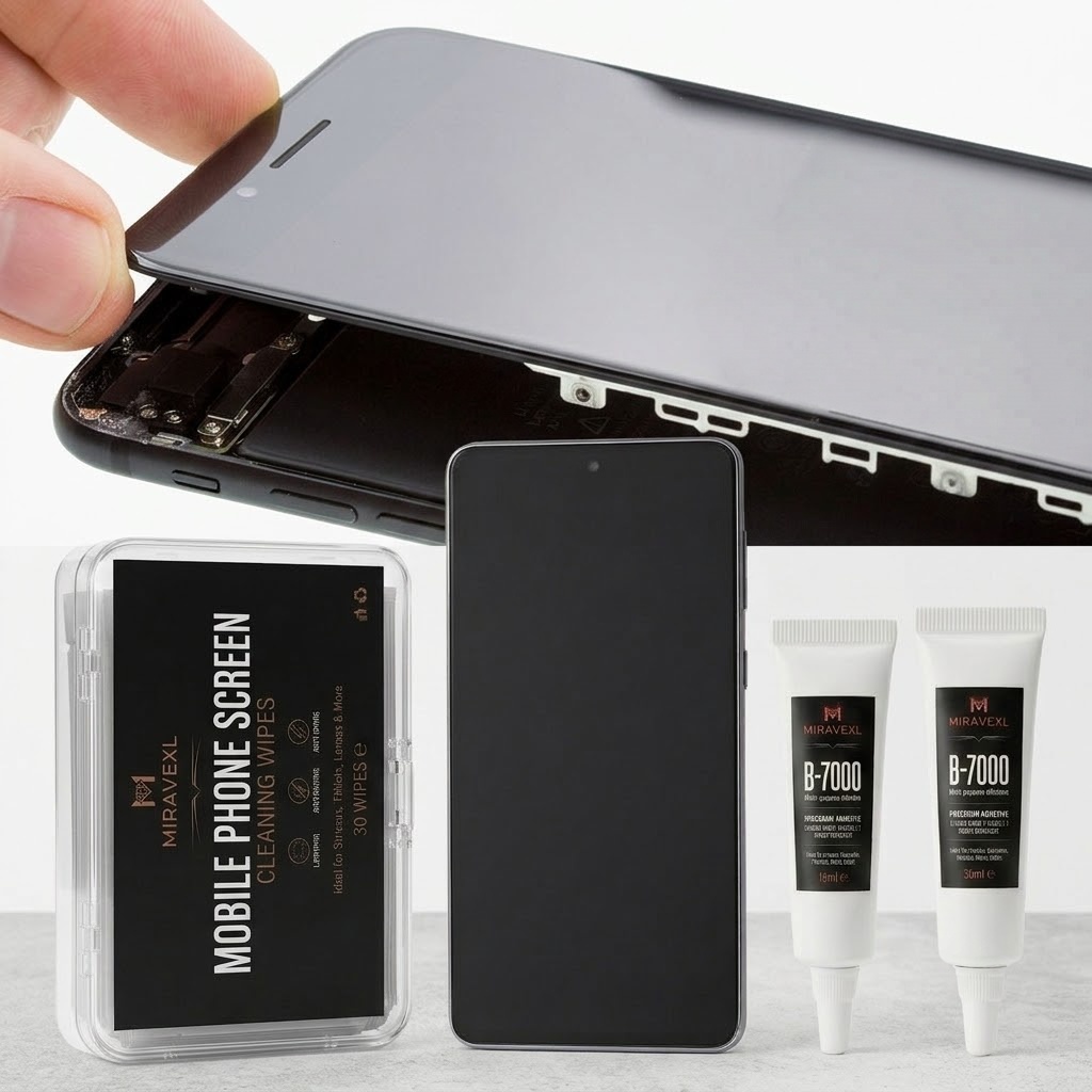 Screen Cleaning Kit - Kit Perbaikan Pembongkaran Layar Ponsel 15ml