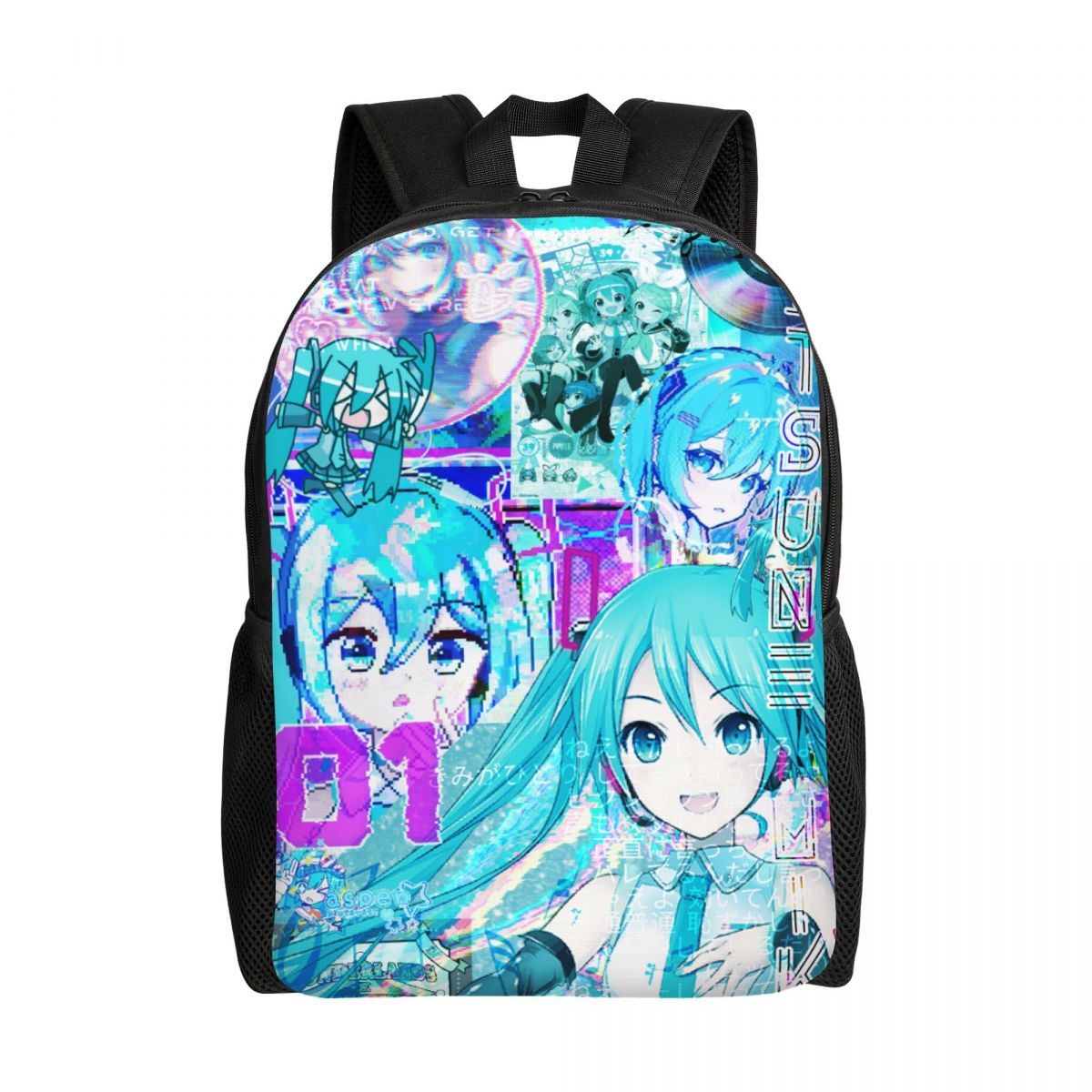 Laptop Accessories 3D Print - Ransel H-Hatsuned M-Mikus Cetak 3D untuk
