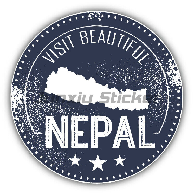 Laptop Accessories In Nepal - Stiker Vinyl Bendera Nepal untuk Bumper,