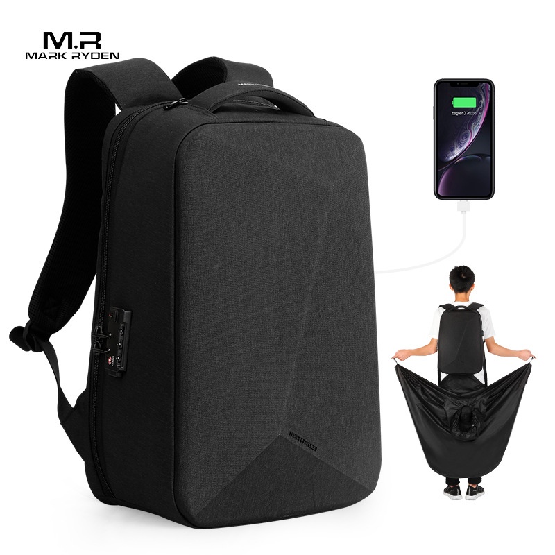 Laptop Bag Waterproof - Mark Ryden Tas Ransel Pria Bisnis