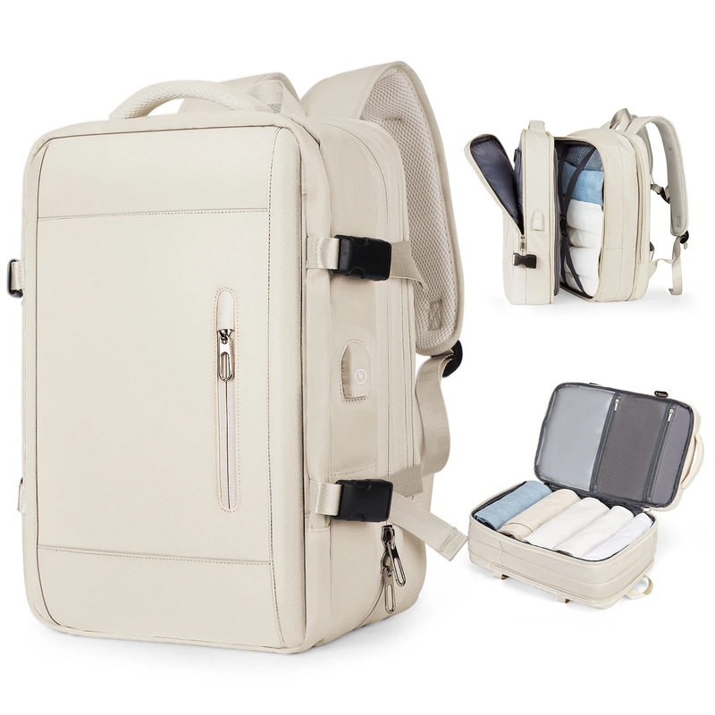 Laptop Accessories Organizer Bag - 180 ° Tas Ransel Perjalanan Box