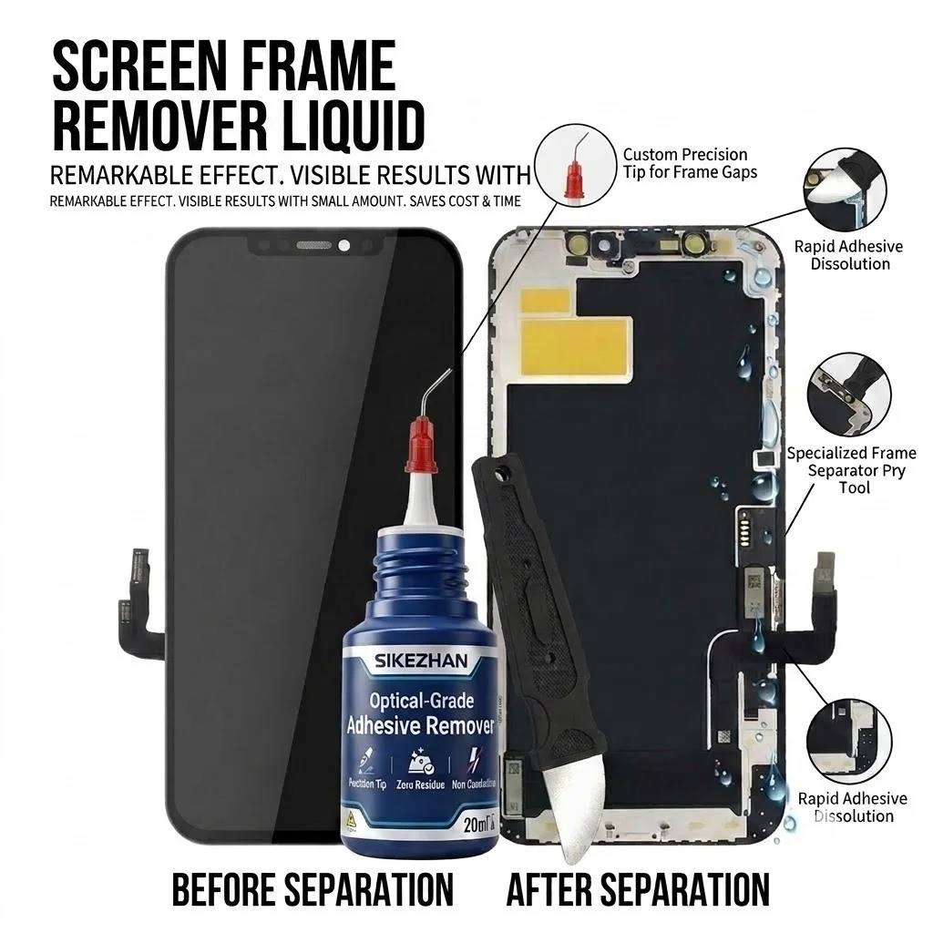 Screen Cleaning Kit - SIKEZHAN 20ml Kit Pembersih Penghilang Perekat