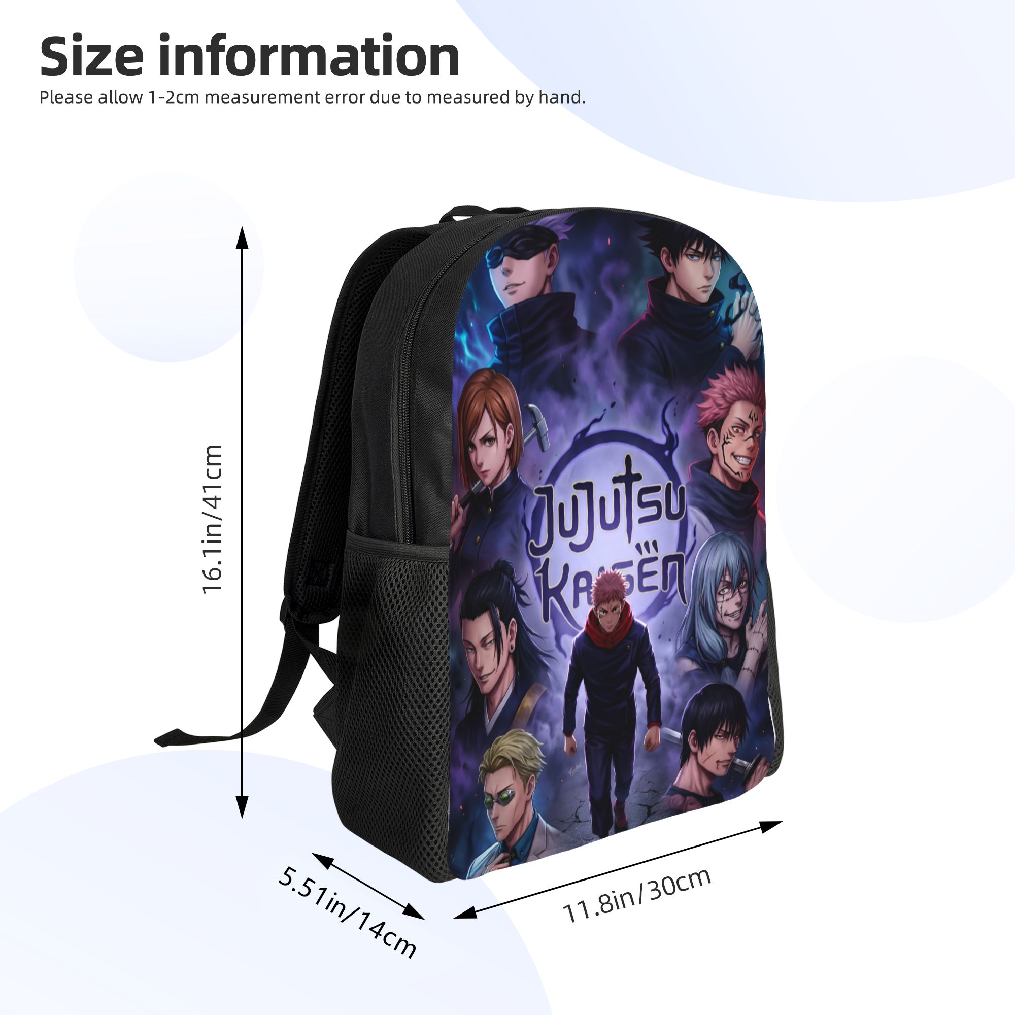 Tas Punggung J-Jujutsus K-Kais - Laptop Accessories 3D Print ulasan dan harga