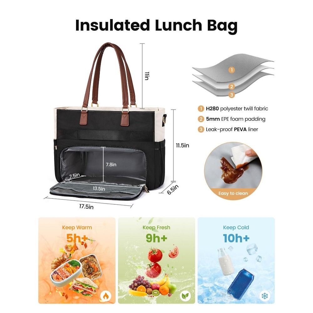 Tas Makan Siang Berinsulasi Ka - Laptop Accessories Organizer Bag ulasan dan harga