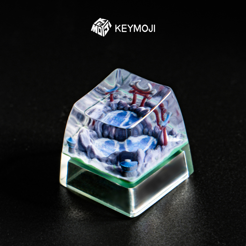 Artisan Keycap Resin PC WOW Ke - Laptop Accessories 3D Print ulasan dan harga