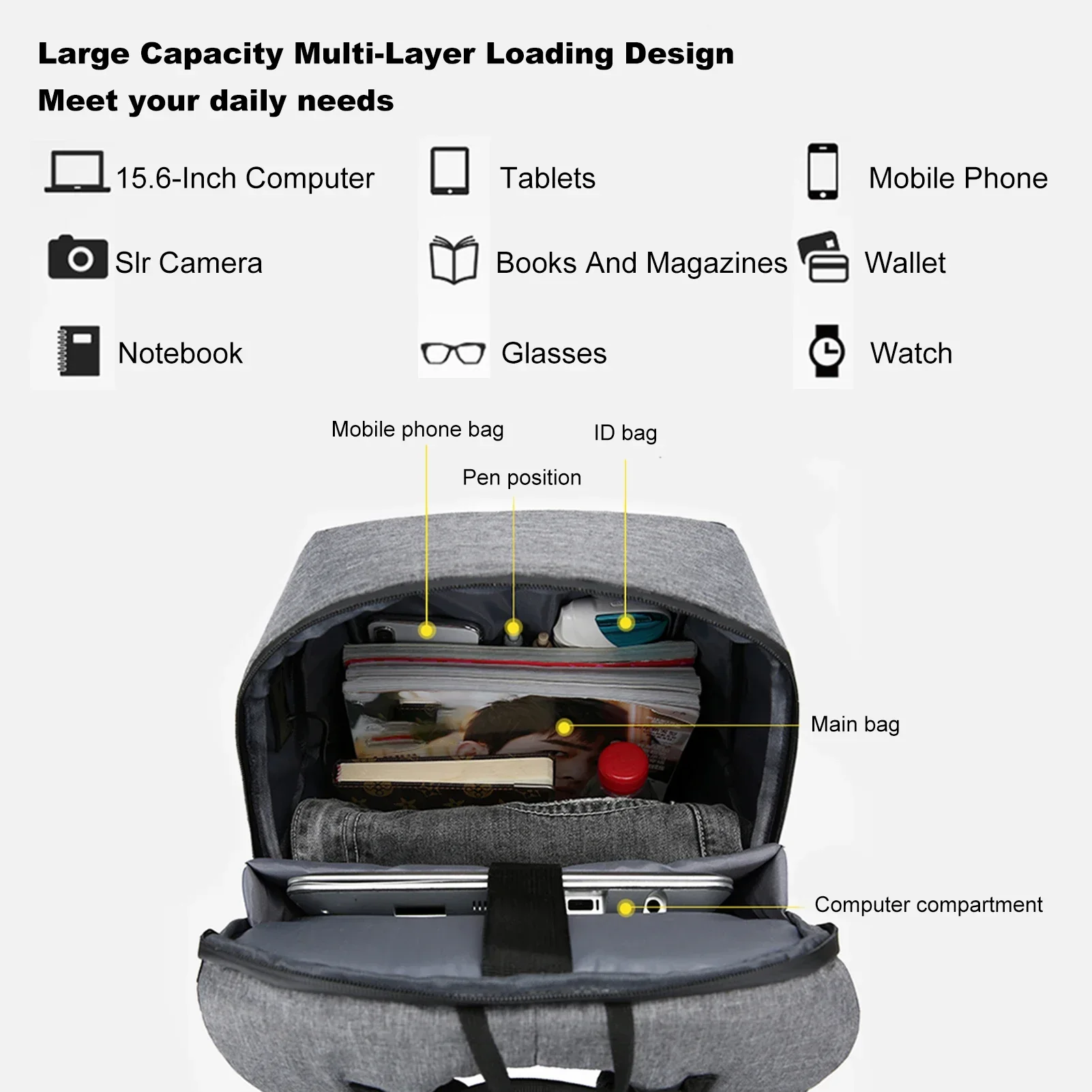 Ransel Laptop untuk Tas Laptop - Laptop Bag Waterproof ulasan dan harga