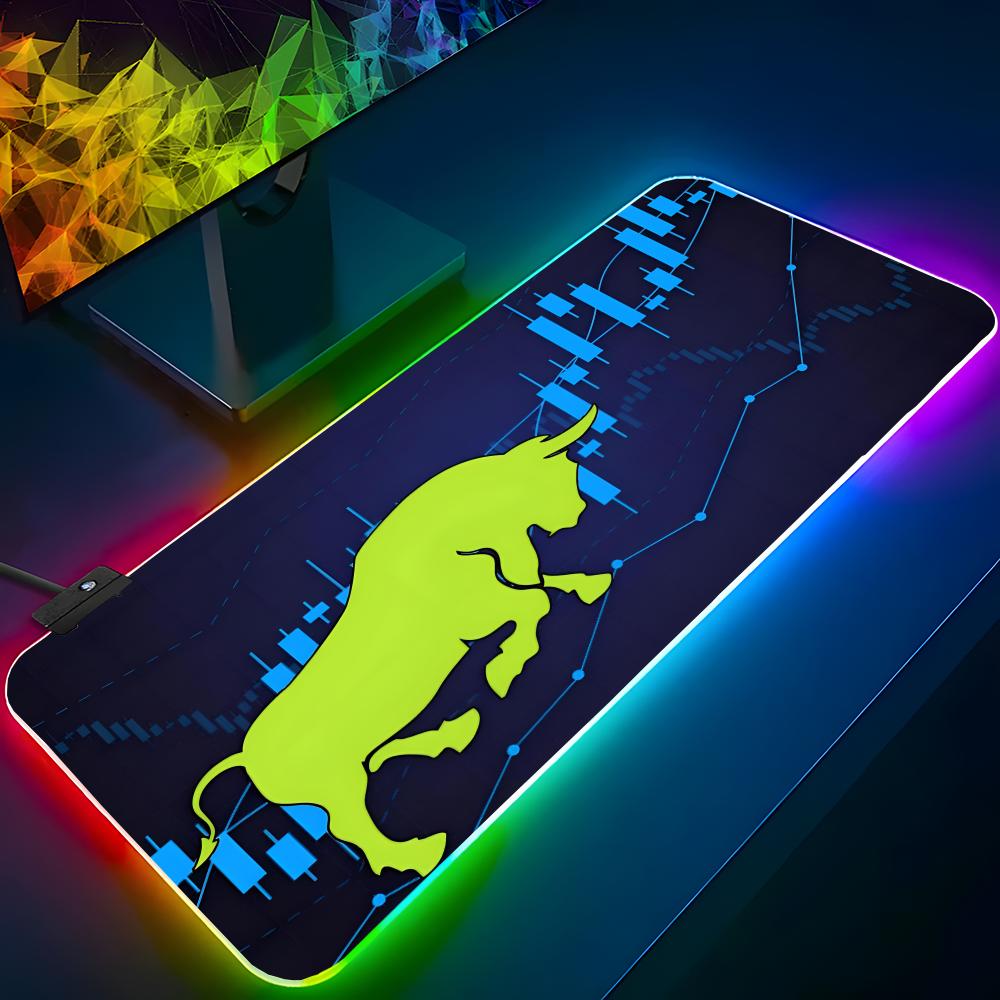Market Bull Mouse Pad RGB Back - Laptop Accessories Market ulasan dan harga