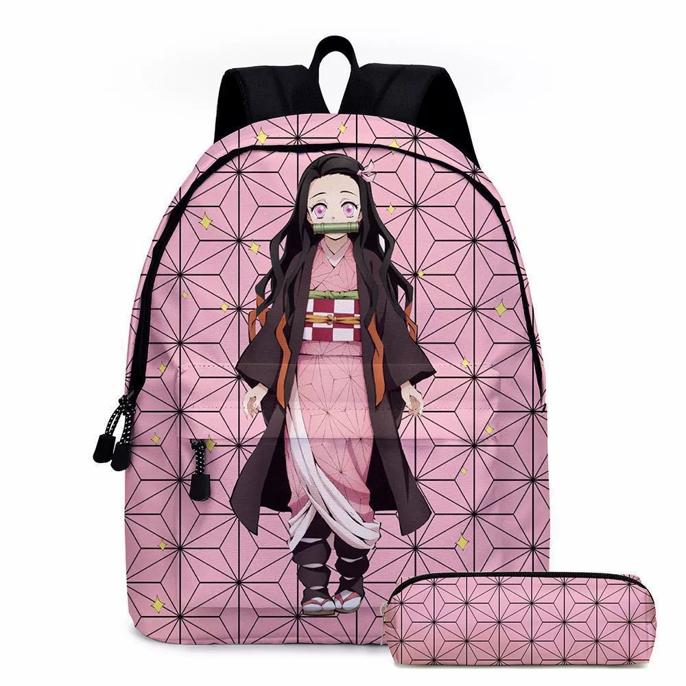 Kotak Pensil Ransel Anime Demo - Laptop Accessories Organizer Bag ulasan dan harga