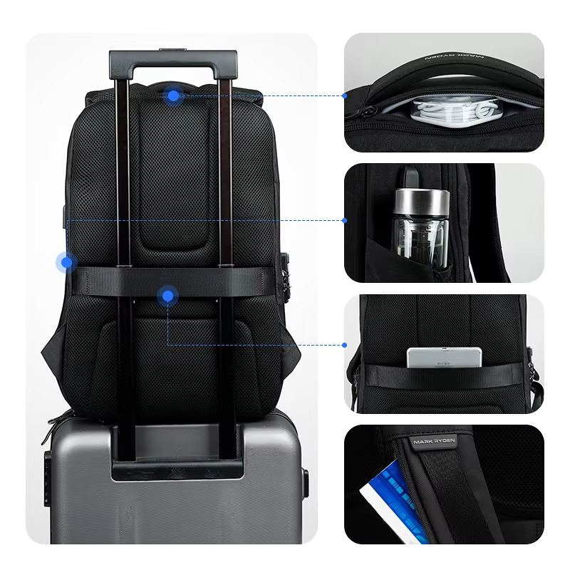 Mark Ryden Tas Ransel Pria Bis - Laptop Bag Waterproof ulasan dan harga