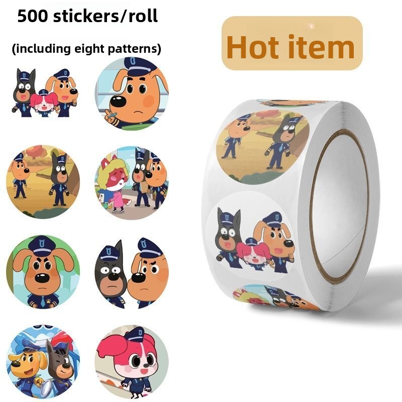 Stiker Karakter Lucu Sheriff L - Laptop Bag Waterproof ulasan dan harga