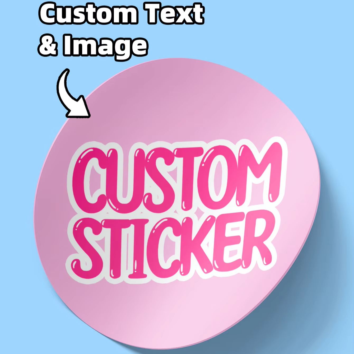1-150PCS Stiker Bulat Tahan Ai - Laptop Bag Waterproof ulasan dan harga